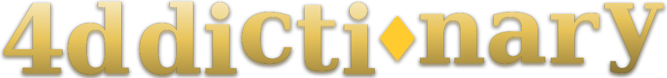 4d dictionary logo